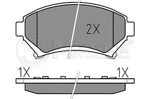 Тормозные колодки для моделей: CADILLAC (SEVILLE), CHEVROLET (TRANS), OPEL (SINTRA), VAUXHALL (SINTRA)