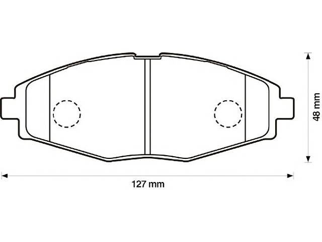 Колодки гальмівні для моделей:CHERY (QQ), CHEVROLET (MATIZ,SPARK,SPARK,SPARK), DAEWOO (LANOS,LANOS,MATIZ)