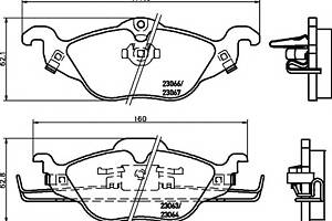 Колодки гальмівні для моделей: CHEVROLET (ASTRA, ASTRA, ASTRA, ASTRA), HOLDEN (ASTRA, ASTRA), OPEL (ASTRA, ASTRA, ASTRA, ASTR)