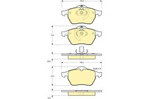 Тормозные колодки для моделей: CHEVROLET (ASTRA, ASTRA,VECTRA,ASTRA), HOLDEN (VECTRA,VECTRA,VECTRA,VECTRA,CALIBRA,VECTR