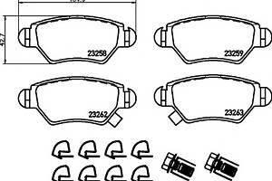 Колодки гальмівні для моделей: CHEVROLET (ASTRA, ASTRA, ZAFIRA, ASTRA, VIVA, ASTRA), HOLDEN (ASTRA, ASTRA, ASTRA, ZAFIRA), OPE