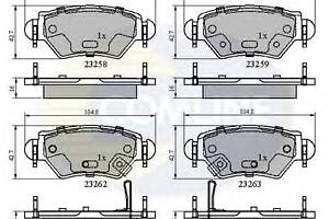 Тормозные колодки для моделей: CHEVROLET (ASTRA, ASTRA,ZAFIRA,VIVA), HOLDEN (ASTRA,ASTRA,ASTRA,ZAFIRA), OPEL (ASTRA,AST