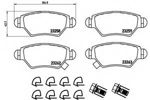 Тормозные колодки для моделей: CHEVROLET (ASTRA, ASTRA,ZAFIRA,VIVA), HOLDEN (ASTRA,ASTRA,ASTRA,ZAFIRA), OPEL (ASTRA,AST