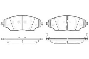 Тормозные колодки для моделей: CHEVROLET (AVEO, AVEO)