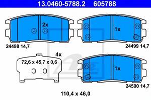 Тормозные колодки для моделей: CHEVROLET (CAPTIVA), OPEL (ANTARA), VAUXHALL (ANTARA)