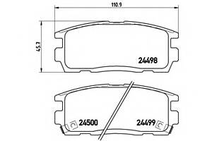 Тормозные колодки для моделей: CHEVROLET (CAPTIVA, EQUINOX), CHEVROLET (SGM) (CAPTIVA), DAEWOO (WINSTORM), HOLDEN (CAPT