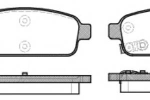 Тормозные колодки для моделей: CHEVROLET (CRUZE, VOLT,CRUZE,CRUZE,TRACKER), OPEL (ASTRA,ASTRA,AMPERA,MOKKA,ASTRA,CASCAD