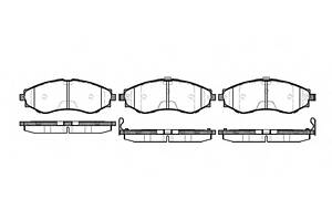 Тормозные колодки для моделей: CHEVROLET (EVANDA), DAEWOO (LEGANZA,EVANDA)