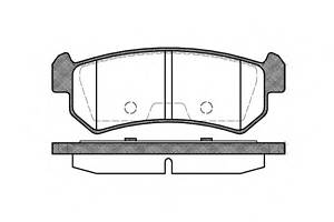 Тормозные колодки для моделей: CHEVROLET (LACETTI, NUBIRA,NUBIRA,REZZO), DAEWOO (REZZO,NUBIRA,LACETTI,NUBIRA)