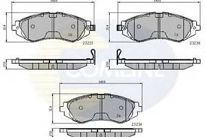 Тормозные колодки для моделей: CHEVROLET (LACETTI, NUBIRA,NUBIRA,REZZO,EVANDA), DAEWOO (ESPERO,LANOS,NUBIRA,NUBIRA,LEGA