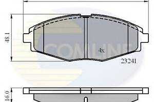 Тормозные колодки для моделей: CHEVROLET (MATIZ, SPARK,SPARK), DAEWOO (LANOS,LANOS,MATIZ)