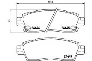 Тормозные колодки для моделей: CHEVROLET (TRAILBLAZER), ISUZU (ASCENDER), SAAB (9-7X)