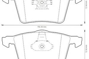 Тормозные колодки для моделей: CHEVROLET (VECTRA), FORD (FOCUS), FORD AUSTRALIA (FOCUS), OPEL (VECTRA,VECTRA,SIGNUM,VE