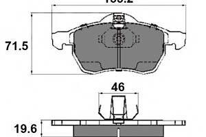 Тормозные колодки для моделей: CHEVROLET (ZAFIRA), OPEL (ASTRA,ASTRA,ASTRA,ZAFIRA,ASTRA,ASTRA,ASTRA), VAUXHALL (ASTRA,