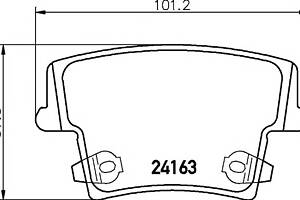 Тормозные колодки для моделей: CHRYSLER (300-C, 300-C,300-C), CHRYSLER (BBDC) (300C), DODGE (CHARGER,CHALLENGER), LANCI