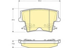 Тормозные колодки для моделей: CHRYSLER (300-C, 300-C,300-C), CHRYSLER (BBDC) (300C), LANCIA (THEMA)