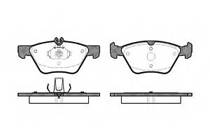 Тормозные колодки для моделей: CHRYSLER (CROSSFIRE, CROSSFIRE), MERCEDES-BENZ (E-CLASS,E-CLASS,SLK,CLK,CLK,S-CLASS,E-CL