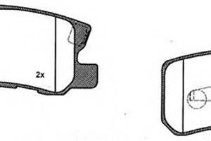 Тормозные колодки для моделей: CHRYSLER (SEBRING, SEBRING), CITROËN (C-CROSSER,C-CROSSER,C4), DODGE (AVENGER), JEEP (WR