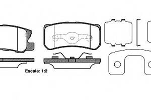 Тормозные колодки для моделей: CHRYSLER (SEBRING, SEBRING), CITROËN (C4), JEEP (COMPASS,PATRIOT), LANCIA (FLAVIA)