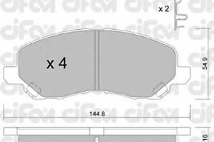 Тормозные колодки для моделей: CHRYSLER (SEBRING, SEBRING), DODGE (CALIBER,AVENGER), JEEP (COMPASS,PATRIOT), MITSUBISHI