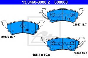 Тормозные колодки для моделей: CHRYSLER (VOYAGER)