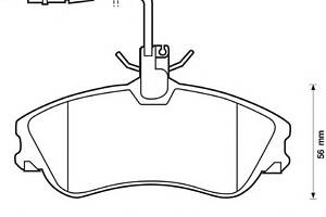 Тормозные колодки для моделей: CITROËN (BERLINGO, BERLINGO,XSARA,XSARA,XSARA), PEUGEOT (306,306,306,PARTNER,PARTNER,306