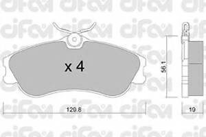 Тормозные колодки для моделей: CITROËN (BERLINGO, BERLINGO,XSARA,XSARA,XSARA,XSARA), PEUGEOT (306,306,306,PARTNER,PARTN