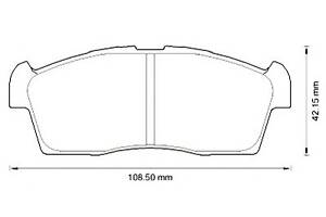 Тормозные колодки для моделей: CITROËN (C-ZERO), SUZUKI (ALTO)