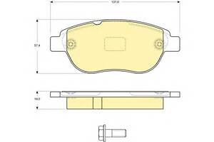 Тормозные колодки для моделей: CITROËN (C3, C4,C4,C4), CITROEN (DF-PSA) (C-TRIOMPHE), PEUGEOT (307,307,1007,207,307)