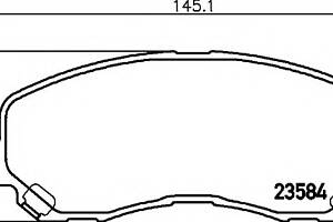 Тормозные колодки для моделей: CITROËN (C4), DONGNAN (SOUEAST) (GALANT,SOVERAN), MITSUBISHI (GALANT,GALANT,SPACE-RUNNE