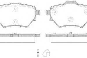 Тормозные колодки для моделей: CITROËN (C4, C4), PEUGEOT (308,308)