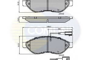 Тормозные колодки для моделей: CITROËN (JUMPER, JUMPER,JUMPER), FIAT (DUCATO,DUCATO,DUCATO), PEUGEOT (BOXER,BOXER,BOXER