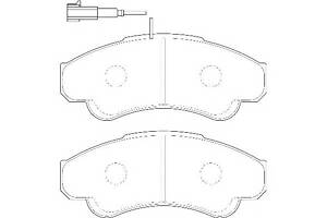 Тормозные колодки для моделей: CITROËN (JUMPER, JUMPER,JUMPER,JUMPER,JUMPER,JUMPER), FIAT (DUCATO,DUCATO,DUCATO,DUCATO,