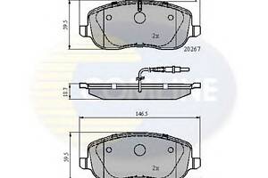 Тормозные колодки для моделей: CITROËN (JUMPY, JUMPY,JUMPY,C8), FIAT (SCUDO,SCUDO,ULYSSE), LANCIA (PHEDRA), PEUGEOT (EX