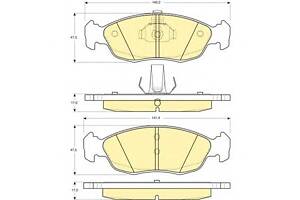 Тормозные колодки для моделей: CITROËN (SAXO, XSARA,XSARA,XSARA), PEUGEOT (106,205,306,306,306,106,306,106,306)