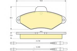 Тормозные колодки для моделей: CITROËN (XANTIA, XANTIA,XANTIA,XANTIA)