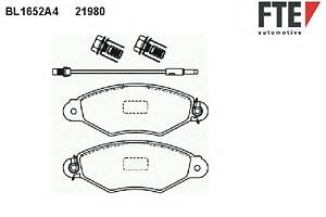 Тормозные колодки для моделей: CITROËN (XSARA), NISSAN (KUBISTAR), RENAULT (KANGOO,KANGOO)