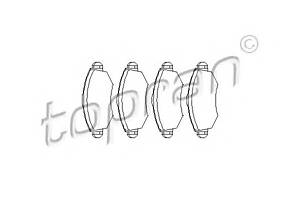 Тормозные колодки для моделей: CITROËN (XSARA), PEUGEOT (206,206,206+)