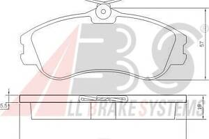 Тормозные колодки для моделей: CITROËN (XSARA, BERLINGO), PEUGEOT (PARTNER,206,206,206)