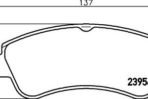 Колодки гальмівні для моделей: CITROËN (XSARA, XSARA,XSARA,XSARA,C3,C2,C4,C4,C3,C3,DS3,C2,XSARA,C-ELYSEE,DS3,C4), CITRO