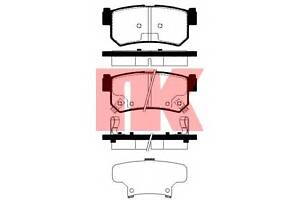 Тормозные колодки для моделей: DAEWOO (REXTON), SSANGYONG (KORANDO,KORANDO,REXTON,KYRON,ACTYON)