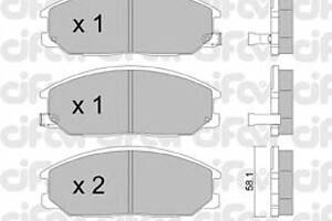 Колодки гальмівні для моделей:DAEWOO (REXTON), SSANGYONG (REXTON,KYRON,ACTYON,ACTYON)