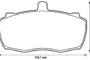 Тормозные колодки для моделей: DAF (400-Serie), FORD (TRANSIT), LDV (400,CONVOY,CONVOY,400)