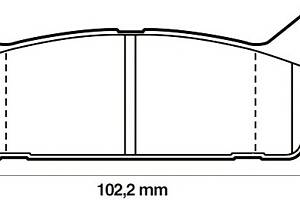 Тормозные колодки для моделей: DAIHATSU (APPLAUSE, APPLAUSE), MAZDA (MX-5,FAMILIA,323,FAMILIA), SUZUKI (BALENO,BALENO,B