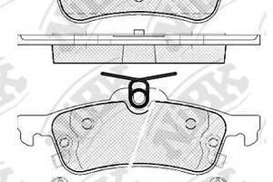 Колодки гальмівні для моделей: DAIHATSU (CHARADE), HONDA (CIVIC), TOYOTA (YARIS, VIOS-YARIS, YARIS)