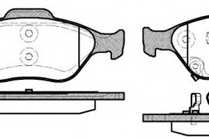 Колодки гальмівні для моделей:DAIHATSU (CHARADE), TOYOTA (YARIS,YARIS)