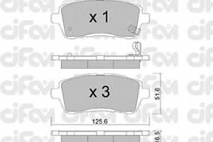 Тормозные колодки для моделей: DAIHATSU (MATERIA), FIAT (500L), FORD (FIESTA,FIESTA)