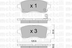 Тормозные колодки для моделей: DAIHATSU (MATERIA), FIAT (500L), FORD (FIESTA,FIESTA)