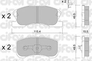 Тормозные колодки для моделей: DAIHATSU (SIRION, YRV)