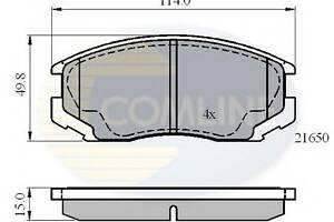 Тормозные колодки для моделей: DAIHATSU (TERIOS, EXTOL,TERIOS,RUSH), MITSUBISHI (COLT,COLT,LANCER,LANCER,LANCER,COLT,LA